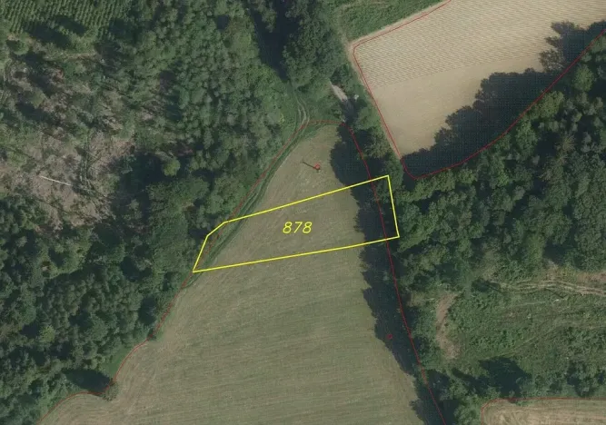 Prodej pole, Mrákotín, 2398 m2