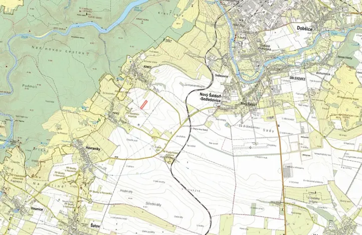 Prodej pole, Znojmo, 5390 m2