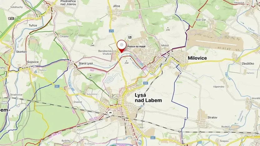 Prodej pole, Milovice, 8697 m2