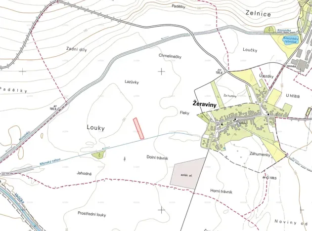 Prodej pole, Žeraviny, 3981 m2