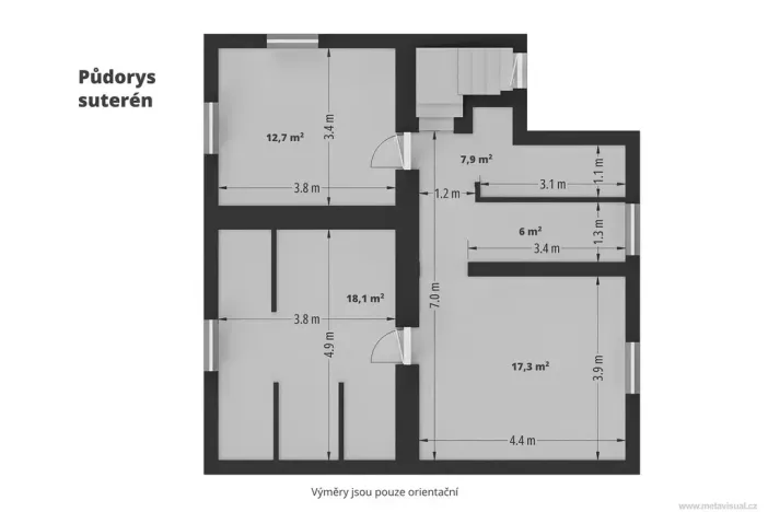 Prodej rodinného domu, Praha - Zbraslav, Nezvalova, 204 m2