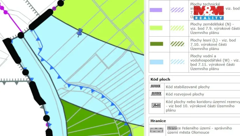 Prodej pole, Olomouc - Chomoutov, 3295 m2
