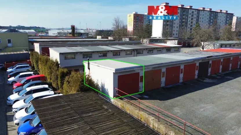 Prodej garáže, Třebíč, Spojovací, 19 m2