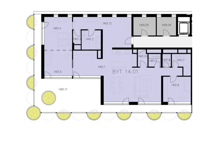 Prodej bytu 4+kk, Plzeň, U Borského parku, 231 m2