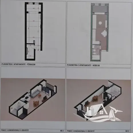 Prodej bytu 1+kk, Drač, Albánie, 36 m2