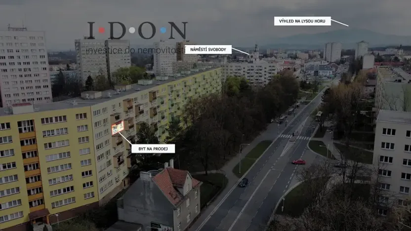 Prodej bytu 1+1, Frýdek-Místek, Anenská, 35 m2