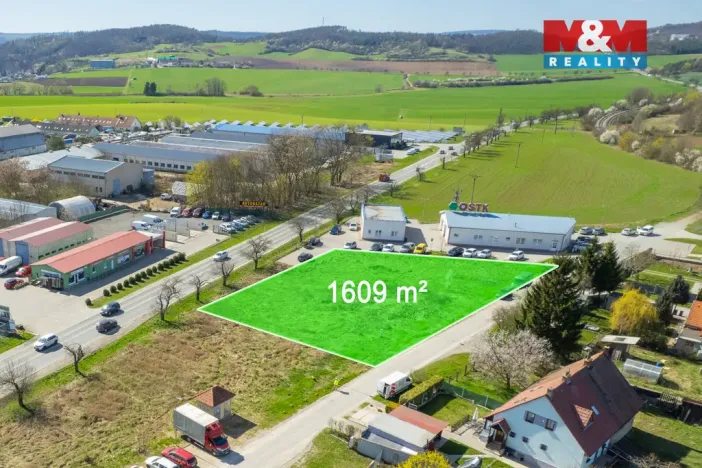 Prodej komerčního pozemku, Kuřim, 2221 m2