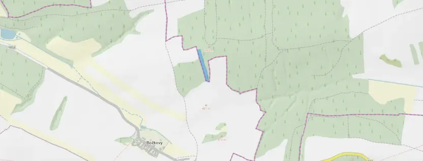 Prodej lesa, Blížejov - Lštění, 4624 m2