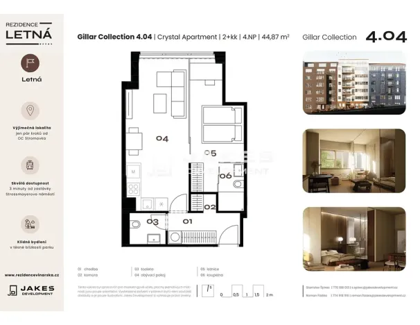 Prodej bytu 2+kk, Praha, 45 m2