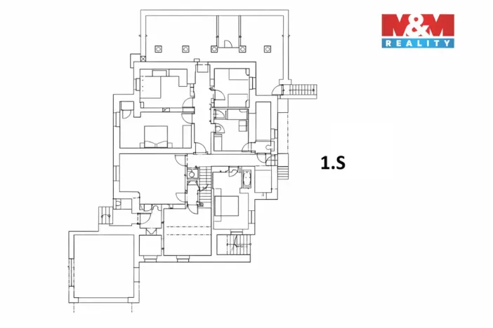 Prodej rodinného domu, Nýrsko, Palackého, 744 m2