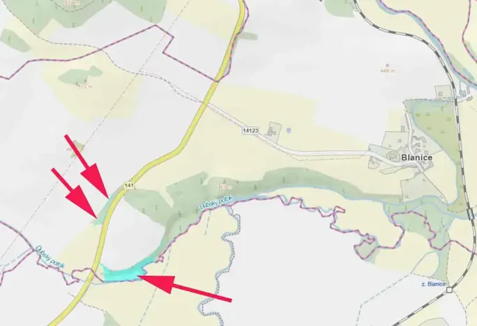 Prodej louky, Bavorov, 8600 m2