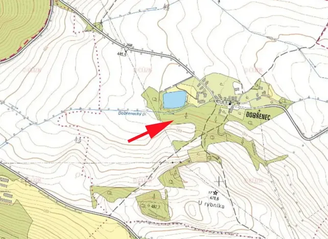 Prodej sadu/vinice, Mašťov, 553 m2