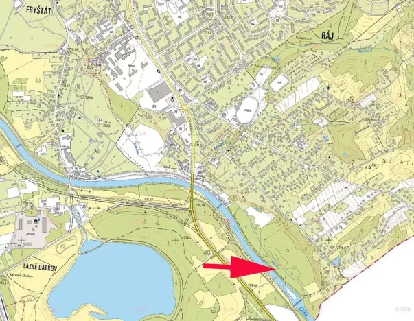 Prodej lesa, Karviná, 488 m2