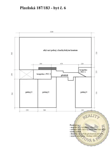 Prodej atypického bytu, Praha - Košíře, 178 m2