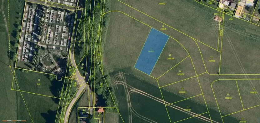 Prodej pozemku pro bydlení, Želechovice nad Dřevnicí, Pod Stráží, 919 m2