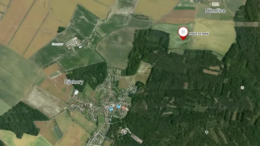 Prodej pole, Býchory, 7688 m2