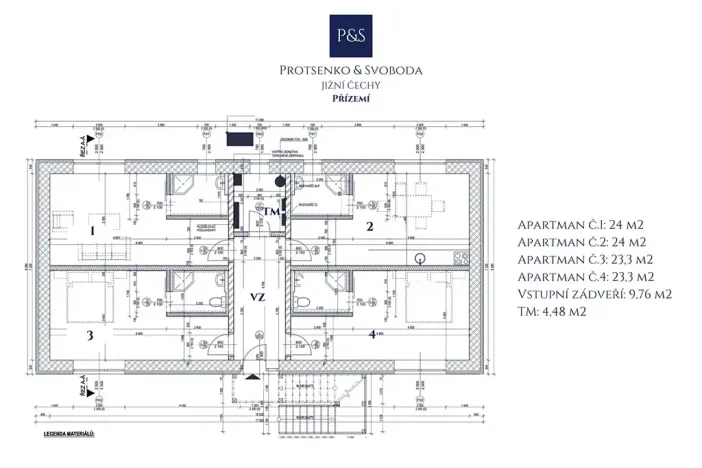 Prodej apartmánu, Frymburk, 233 m2