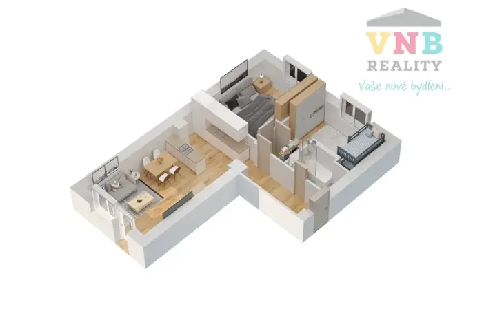 Prodej bytu 3+kk, Praha - Žižkov, Hartigova, 53 m2