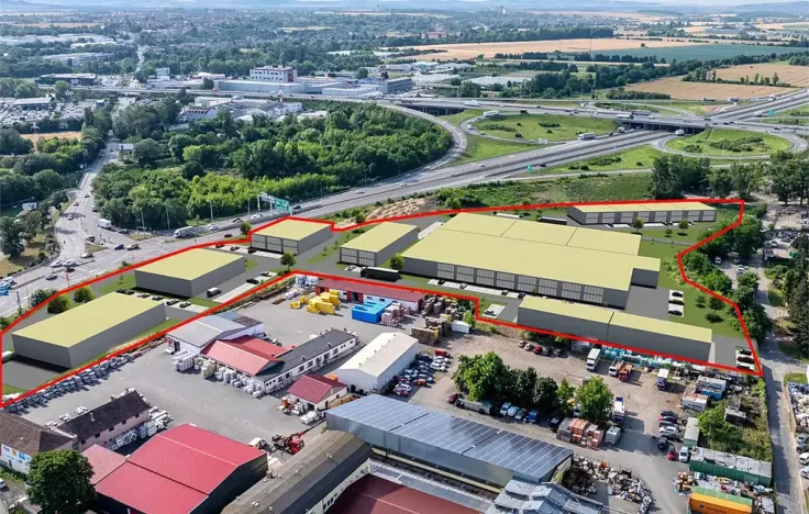 Prodej obchodního prostoru, Brno, Hněvkovského, 1000 m2