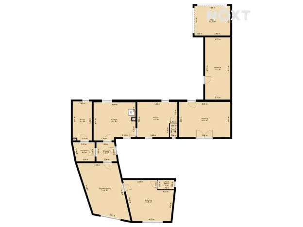 Prodej rodinného domu, Vodňany, 95 m2