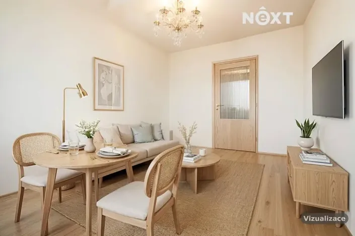 Prodej bytu 3+1, České Budějovice, Suchovrbenské nám., 65 m2