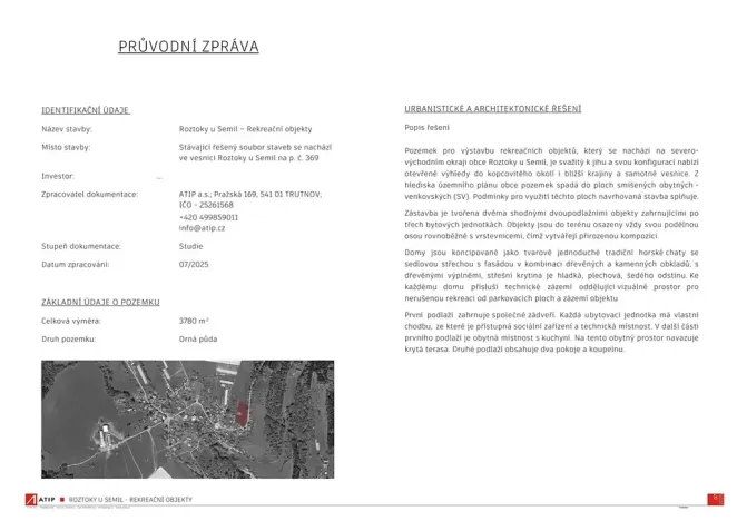 Prodej pozemku pro bydlení, Roztoky u Semil, 3780 m2