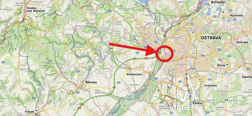 Prodej pozemku pro bydlení, Ostrava, 1127 m2