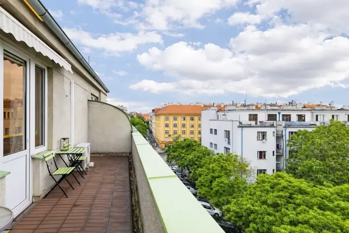 Pronájem bytu 1+kk, Praha - Žižkov, Biskupcova, 30 m2