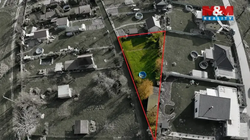 Prodej zahrady, Velké Albrechtice, 534 m2