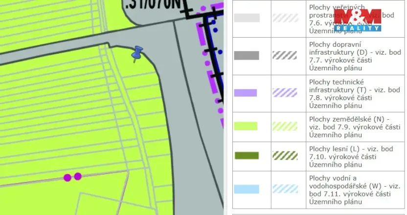 Prodej zahrady, Olomouc - Neředín, 1288 m2