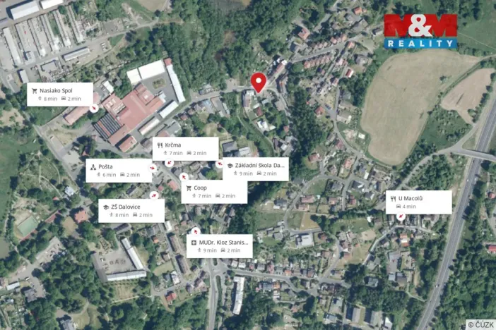 Prodej bytu 2+1, Dalovice, Průběžná, 42 m2