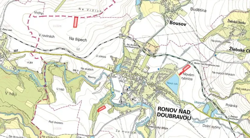 Prodej pole, Ronov nad Doubravou, 26987 m2