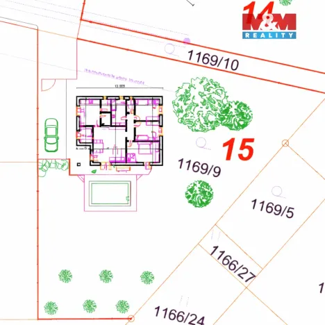 Prodej pozemku pro bydlení, Kasejovice, 1234 m2