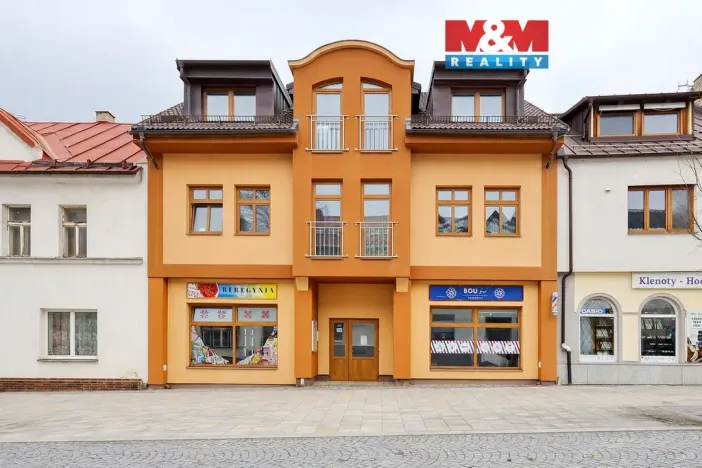 Pronájem bytu 1+kk, Žďár nad Sázavou, Nádražní, 47 m2