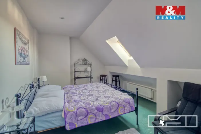 Pronájem bytu 3+kk, Praha - Bubeneč, Puškinovo náměstí, 106 m2