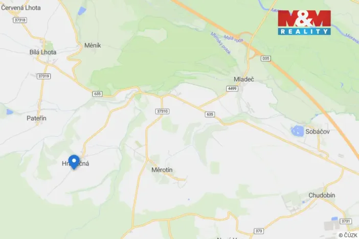 Prodej rodinného domu, Bílá Lhota - Hradečná, 60 m2