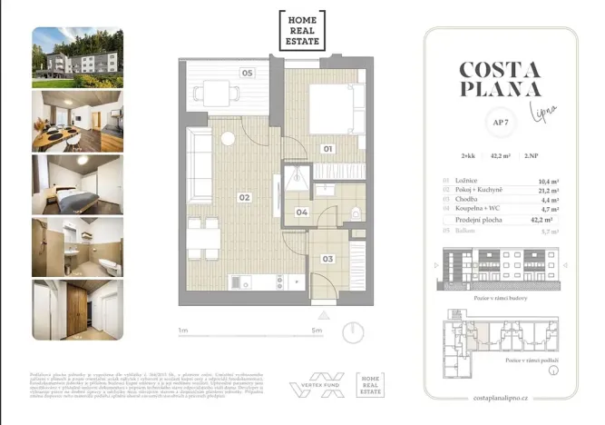 Prodej bytu 2+kk, Černá v Pošumaví, 43 m2