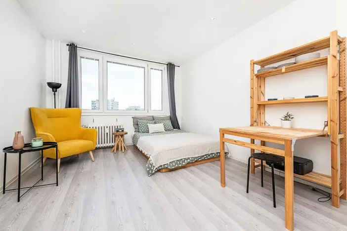 Pronájem bytu 1+kk, Praha - Záběhlice, Jasmínová, 28 m2
