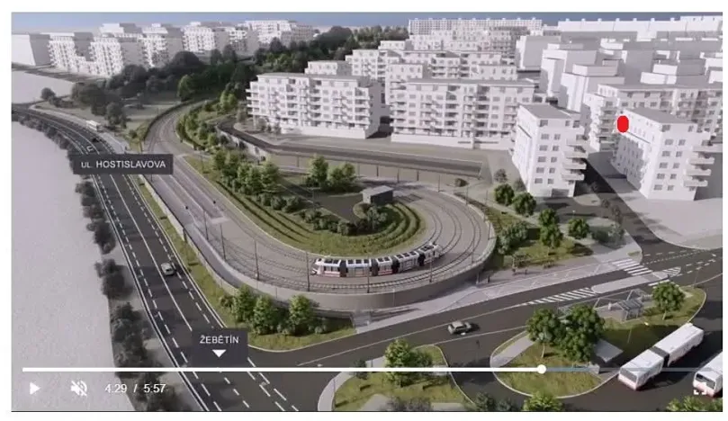 Prodej bytu 3+kk, Brno, Chvalovka, 63 m2