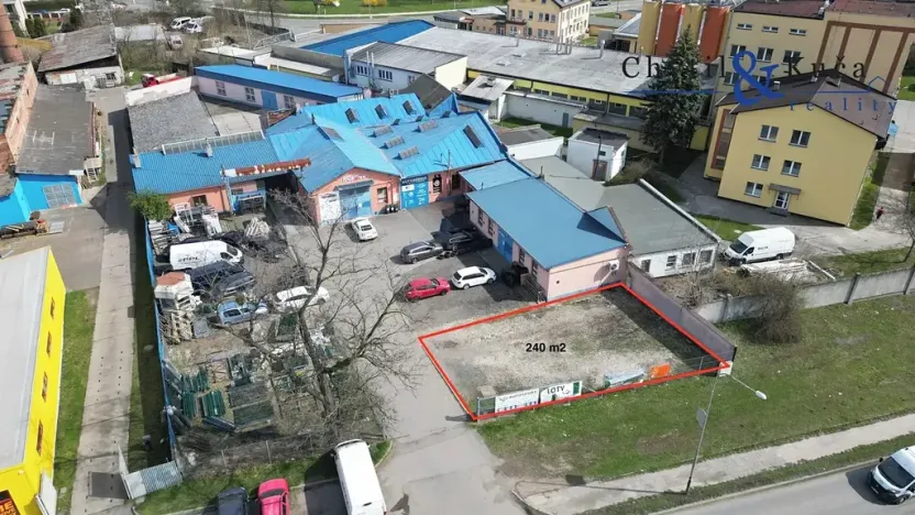 Pronájem pozemku, Přerov, Tovární, 240 m2