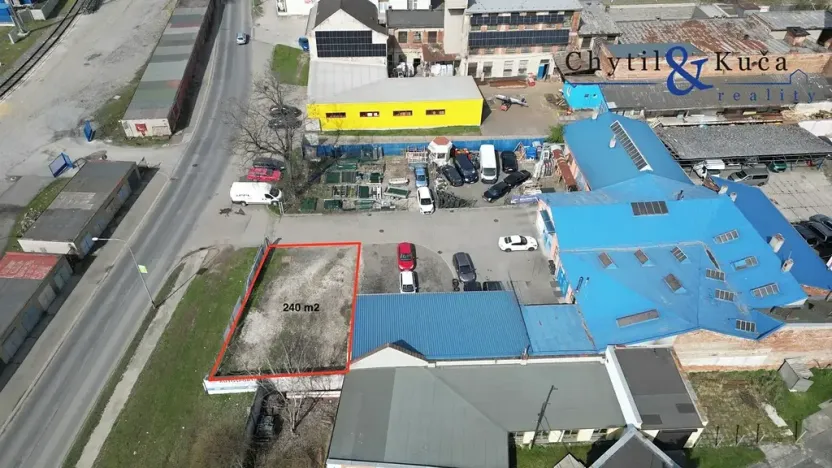 Pronájem pozemku, Přerov, Tovární, 240 m2