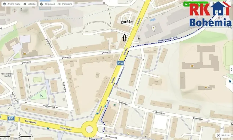 Pronájem garáže, Teplice, Libušina, 18 m2