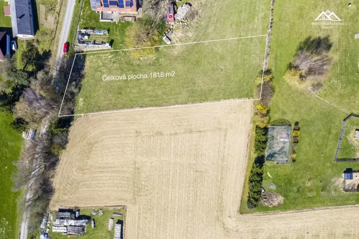 Prodej pozemku pro bydlení, Horní Krupá, 1818 m2