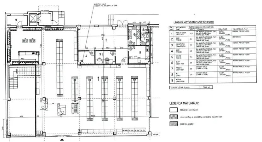 Pronájem obchodního prostoru, Břeclav, J. Palacha, 385 m2