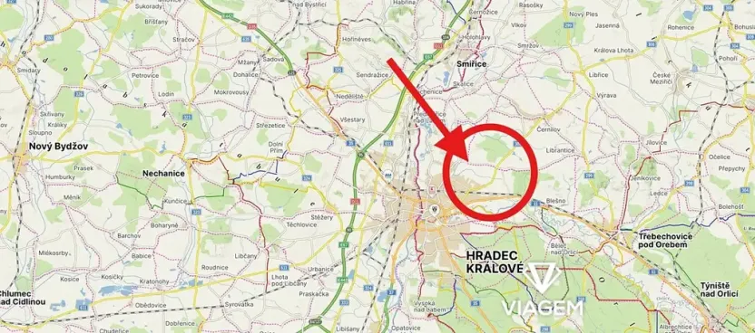 Prodej podílu pole, Hradec Králové, 1893 m2