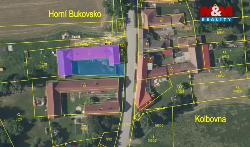 Prodej rodinného domu, Dolní Bukovsko - Horní Bukovsko, 768 m2