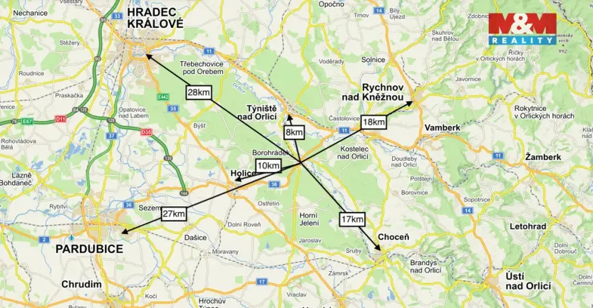 Prodej chaty, Borohrádek, 20 m2