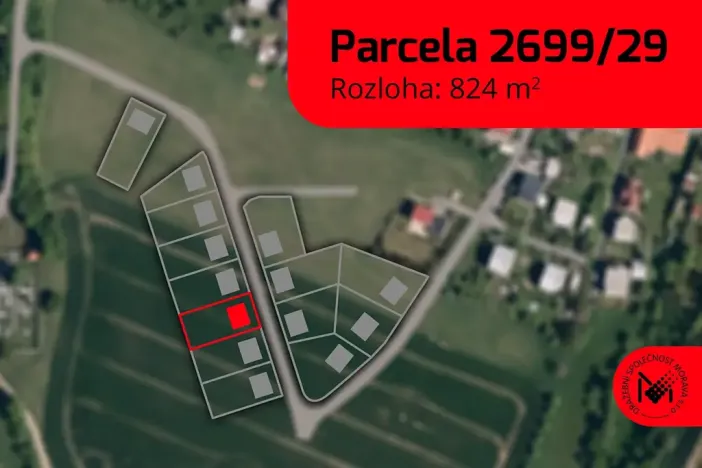 Prodej pozemku pro bydlení, Želechovice nad Dřevnicí, Pod Stráží, 824 m2