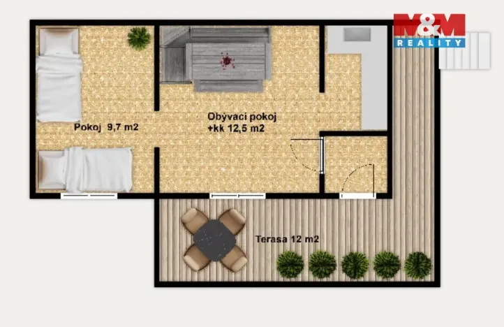 Prodej chaty, Rabyně - Loutí, 43 m2