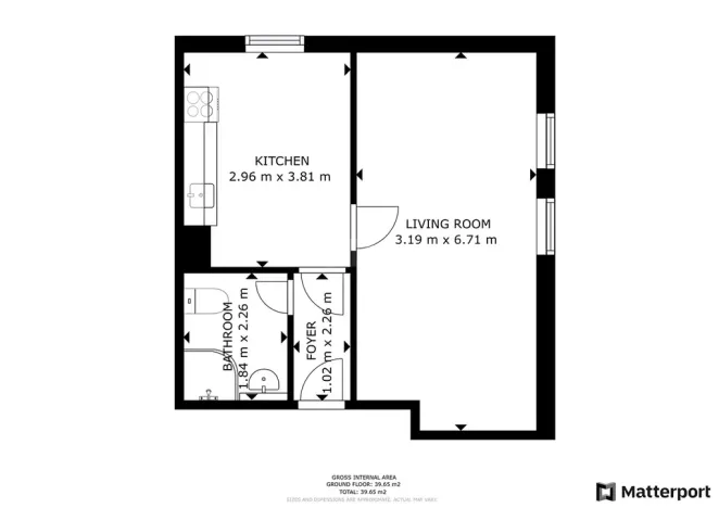 Pronájem bytu 2+kk, Blovice, Americká, 40 m2